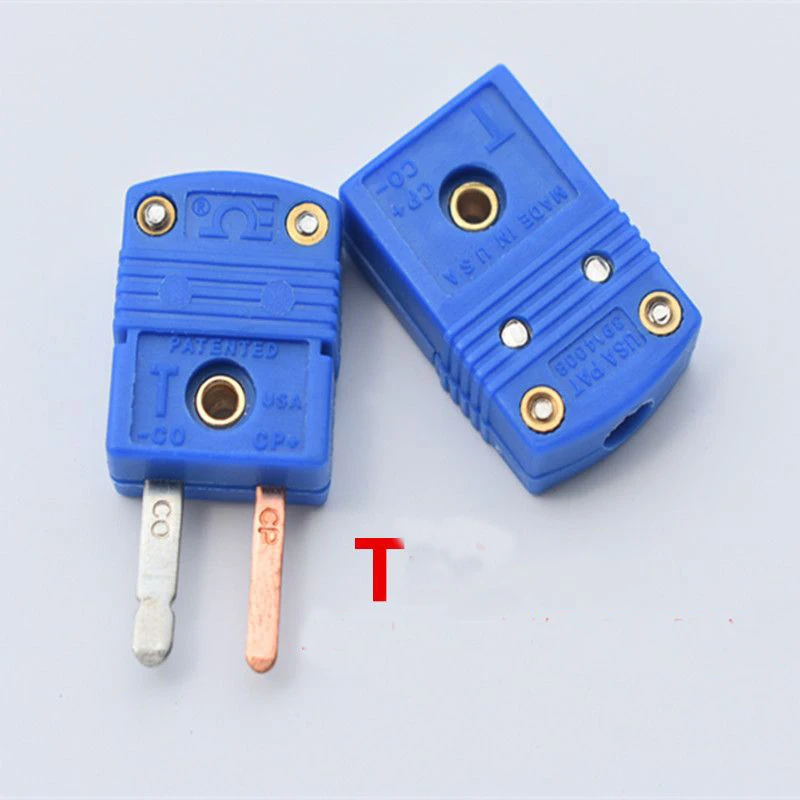 

10set SMPW-T-M/F SMPW-T-M SMPW-F Female male T type socket connector Thermocouple plug original T Type Thermocouple