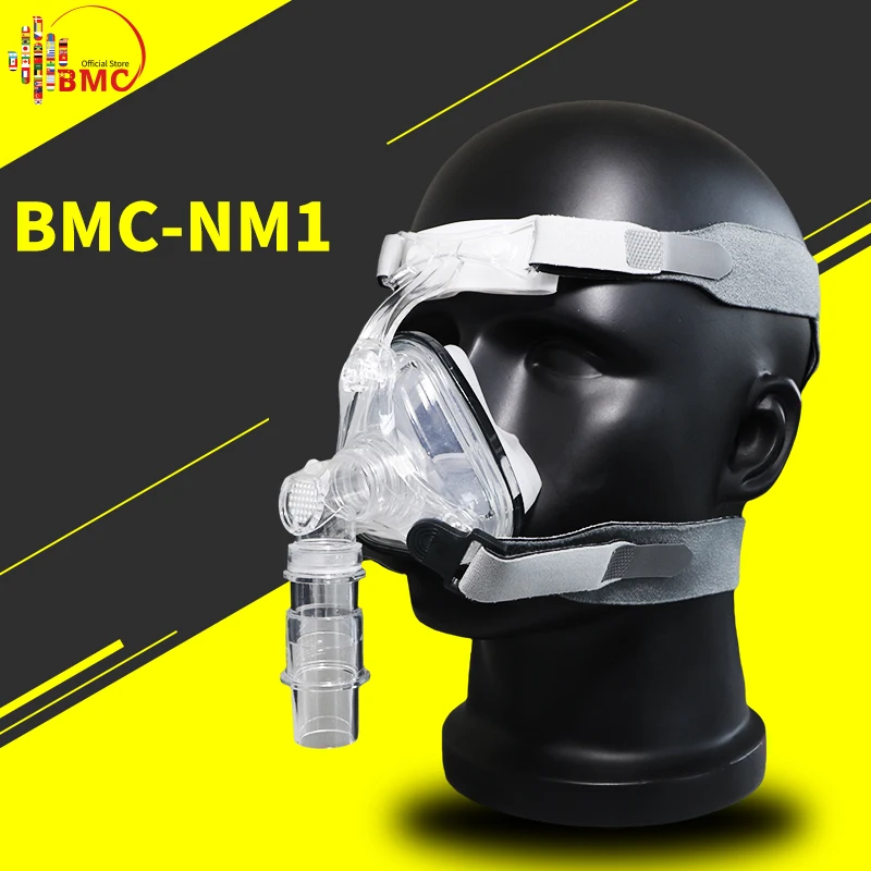 BMC NM1 носовая маска для CPAP машинного использования сна храп OSAS терапия Размер SML с
