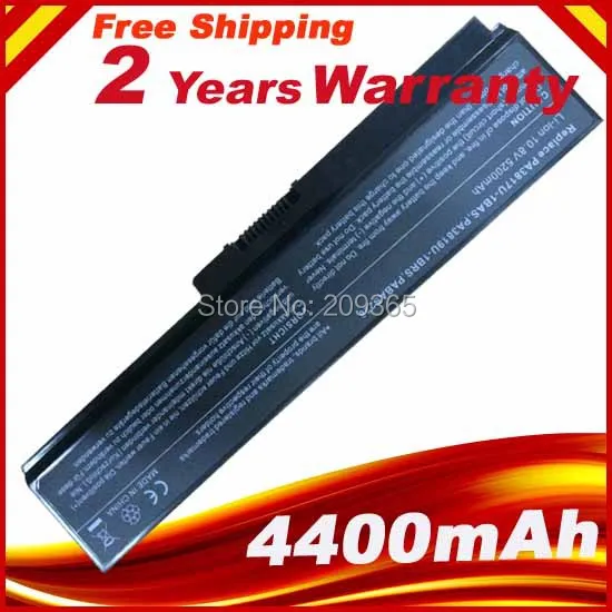 

Laptop Battery PA3817U-1BAS PA3817U-1BRS PA3818U-1BRS PABAS117 PABAS178 PABAS227 PABAS228 For Toshiba Laptops