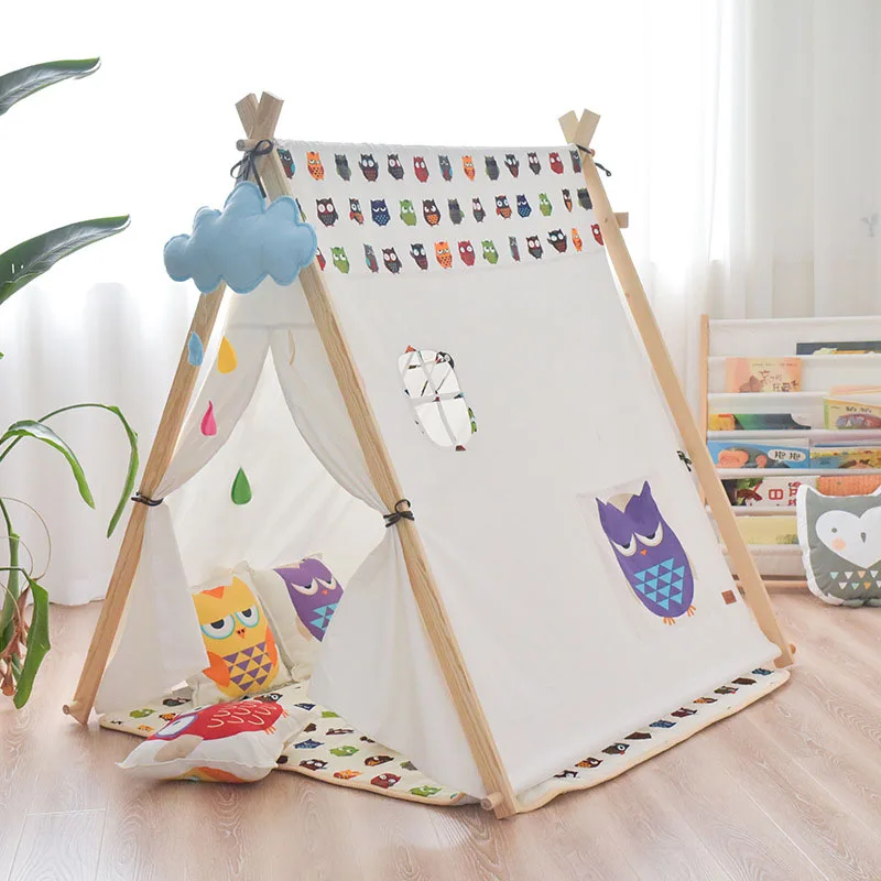 Детская палатка большая игра в помещении домик для мальчиков и девочек