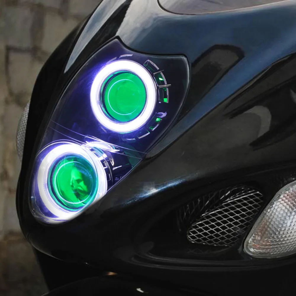 Передние фары KT для мотоцикла Suzuki Hayabusa GSX1300R 1999 2000 2001 2002 2003 2004 2005 2006 2007 HID Проектор