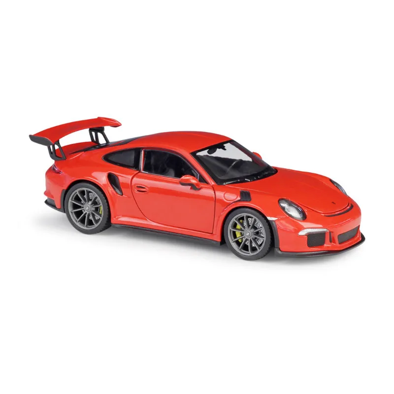 19,5 см литая 1:24 Масштаб Модель симулятора автомобиля сплав 911 GT3 RS спортивная модель автомобиля металлическая игрушка гоночный автомобиль для детей