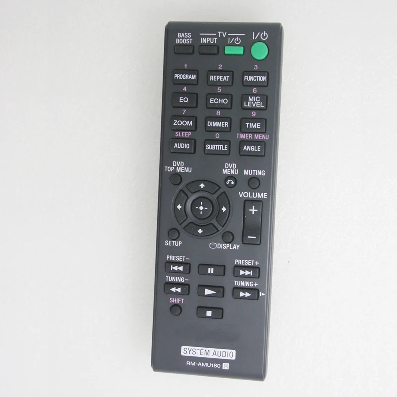 Пульт дистанционного управления RM AMU180 для SONY HCD SR1D CMT DX400A DVD аудио системы|Пульты