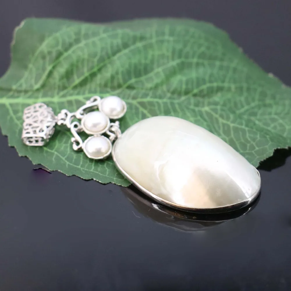 Бусины Из Жемчуга короткие 29 х48 мм|f pendant|simple pendantfreshwater pearl pendant |
