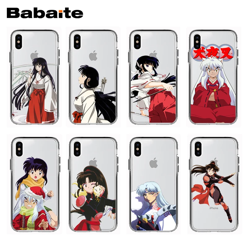 Чехол для телефона Babaite Anime Inuyasha iPhone X XS XR XSMax 7 7plus 8 8plus 6 6S Plus 5 5S SE 5c11 11pro 11promax|Бамперы|