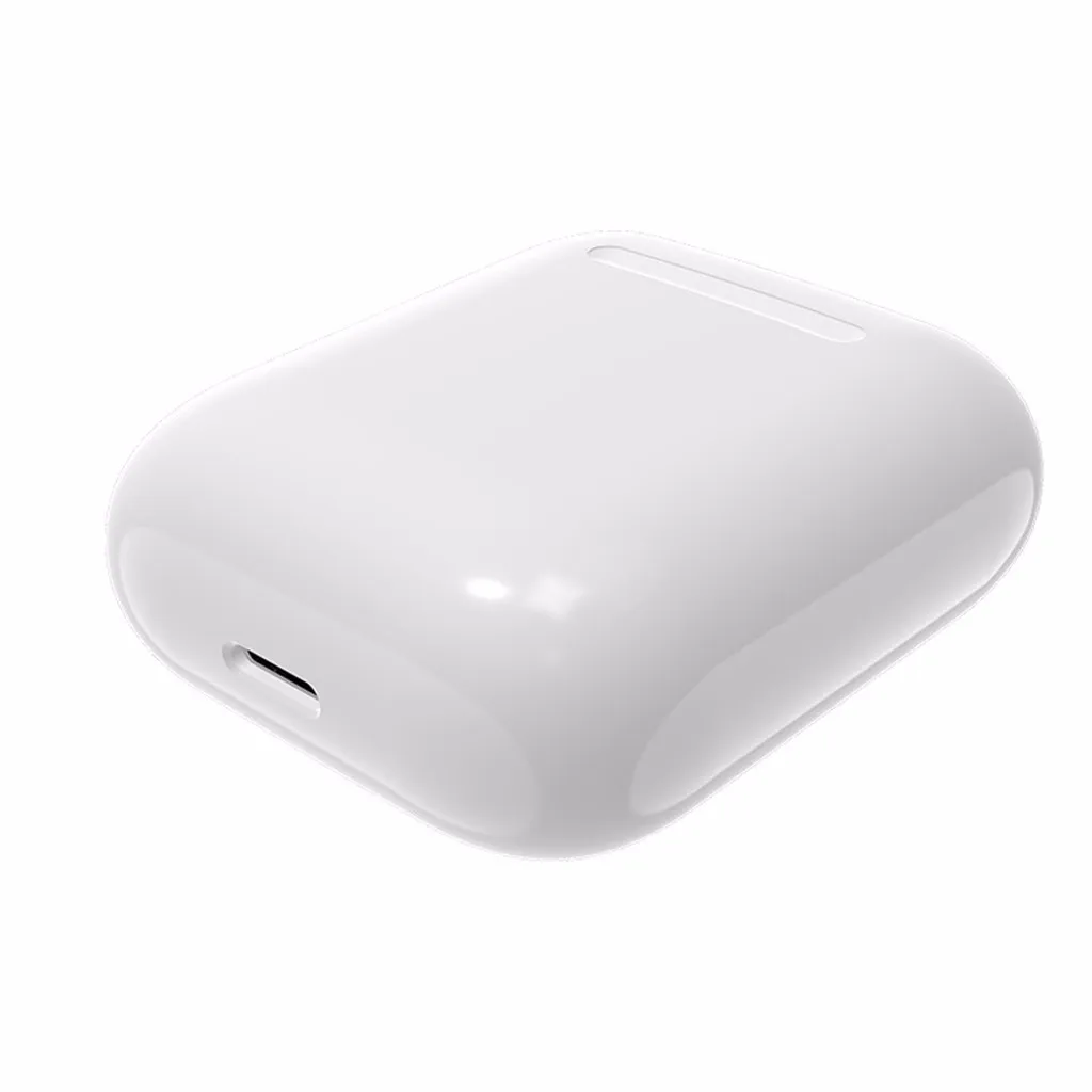 Для Apple Airpods QI Стандартный беспроводной зарядный чехол-приемник Беспроводное зарядное устройство 450 мАч Полная зарядка 5 раз Прямая
