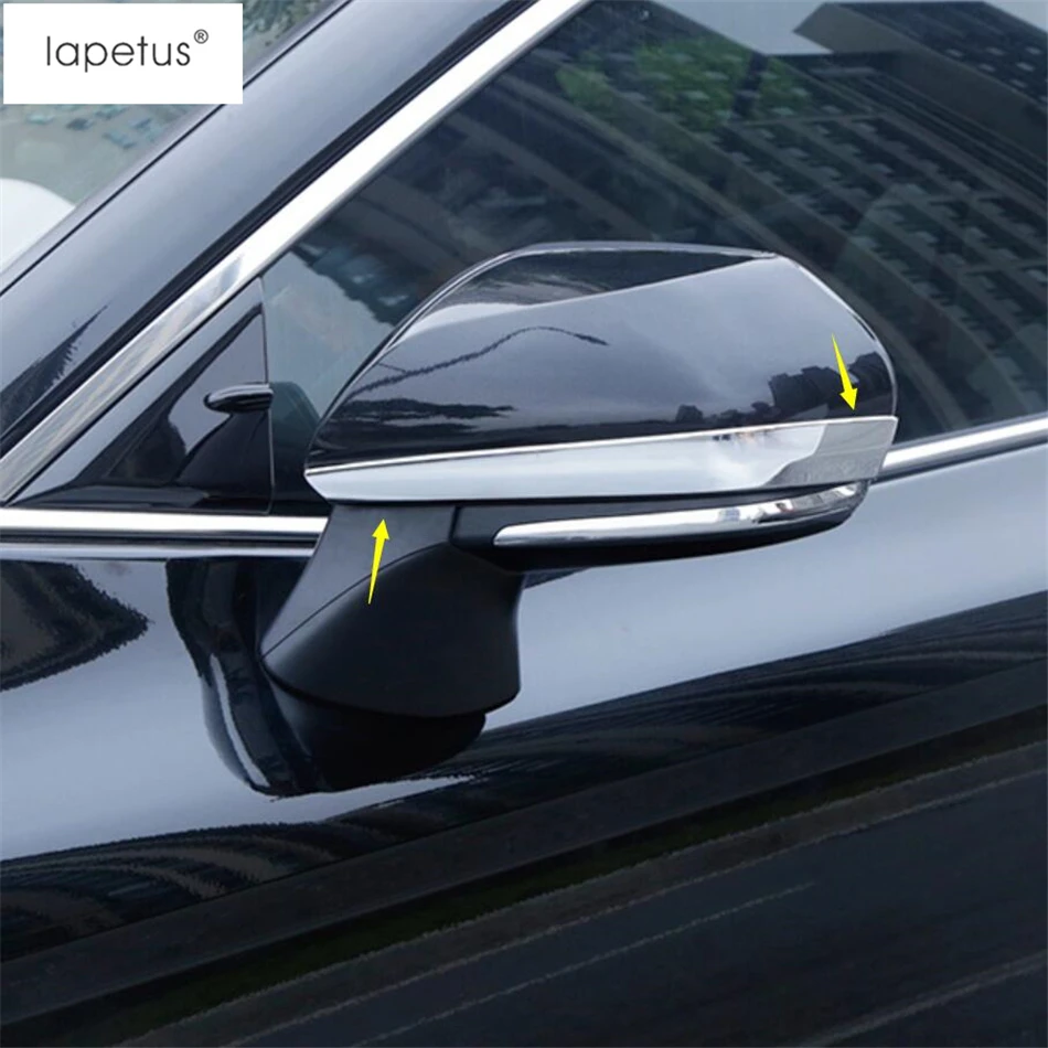 Аксессуары Lapetus для Toyota Avalon 2019 2020 2021 ABS полоса дверного зеркала заднего вида лента