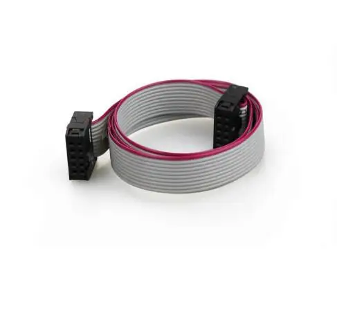 2 unids AWM 2651 105C 300 V 10 Pin Гибкий кабель Плоский серый экран ЖК для Anet 3D impresora Prusa I3|Кабели