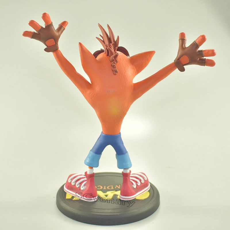 Crash Bandicoot аниме фигурку игры аварии ПВХ Коллекционная модель игрушки 22 5 см |