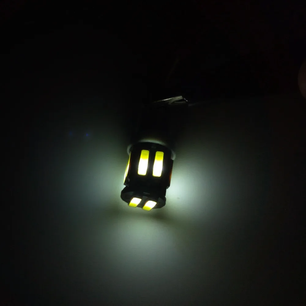 Автомобильный Стайлинг 2 шт. 12 В 24 7014 7020 10SMD BA9S светодиодный Купол Лицензия на