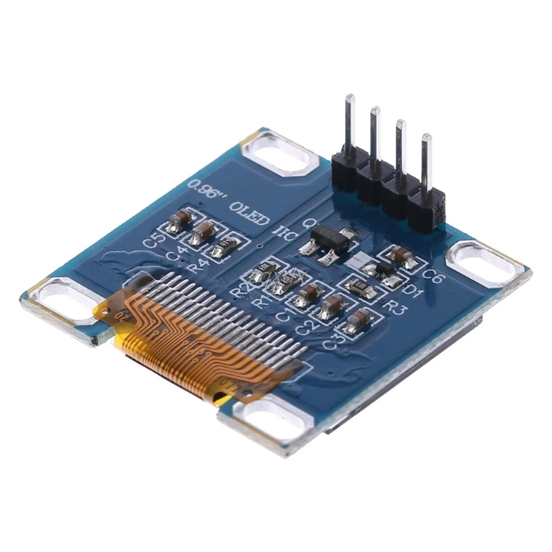 Светодиодный модуль с ЖК-дисплеем 0 96 дюйма 96x64 O IIC I2C светодиодный Прямая поставка
