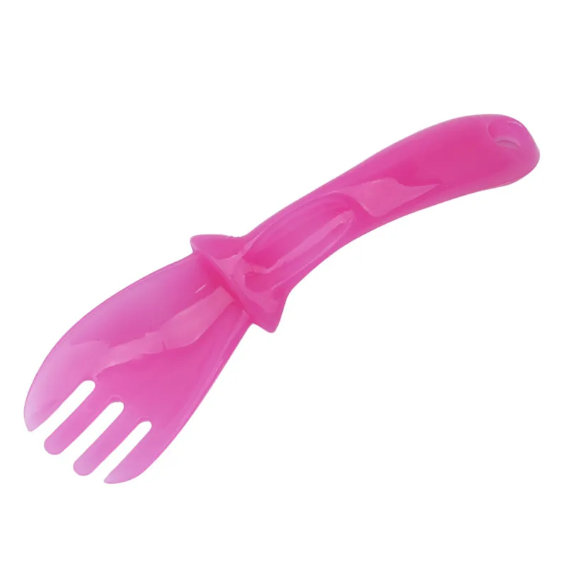 4 шт./компл. набор ложка и вилка для кормления младенцев высокое качество PP