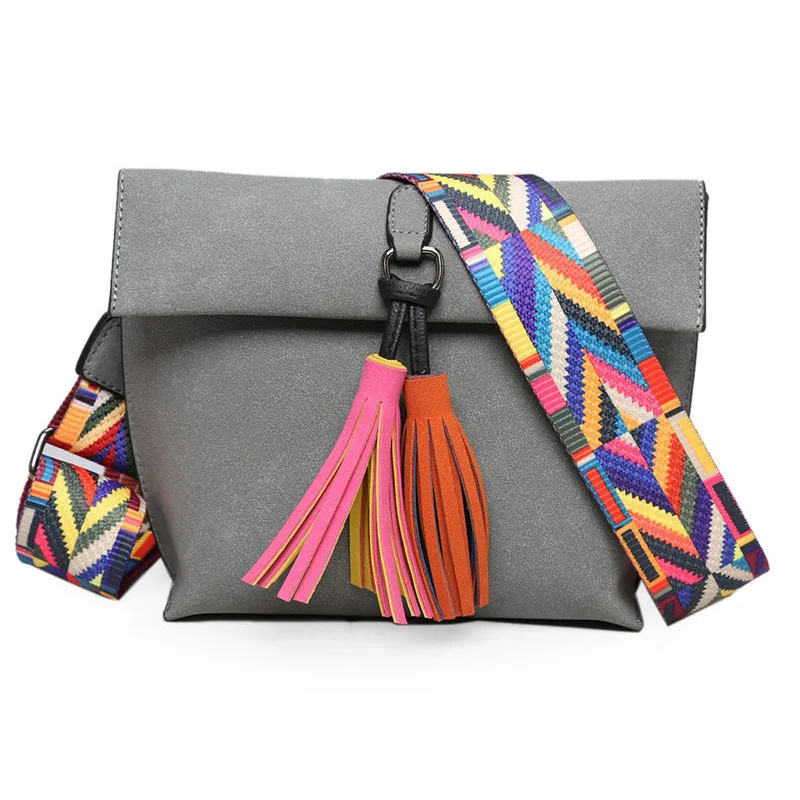 Сумка-мессенджер JOYIR женская из нубука саквояж кросс-боди для девушек с цветным