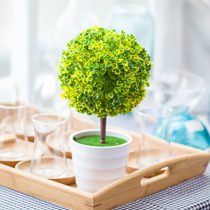 27 см украшение для дома травяной шар симуляция маленькая горшечная настольная