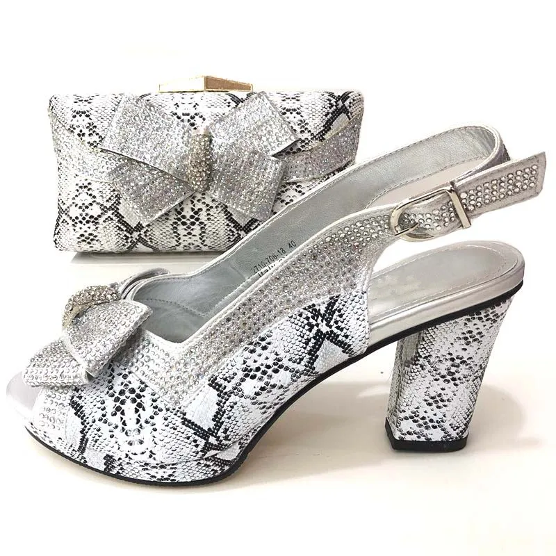 Горячая Распродажа вечерние босоножки на высоком каблуке обувь и сумочка в