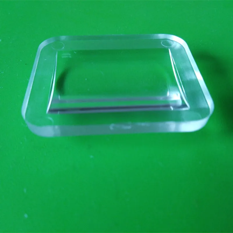 10 шт. квадратная форма светильник с четырьмя углами выпуклая линза 35*29*6 мм