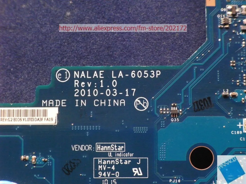 K000103970 материнская плата для ноутбука Toshiba Satellite L670D L675D nalae U01 LA-6053P