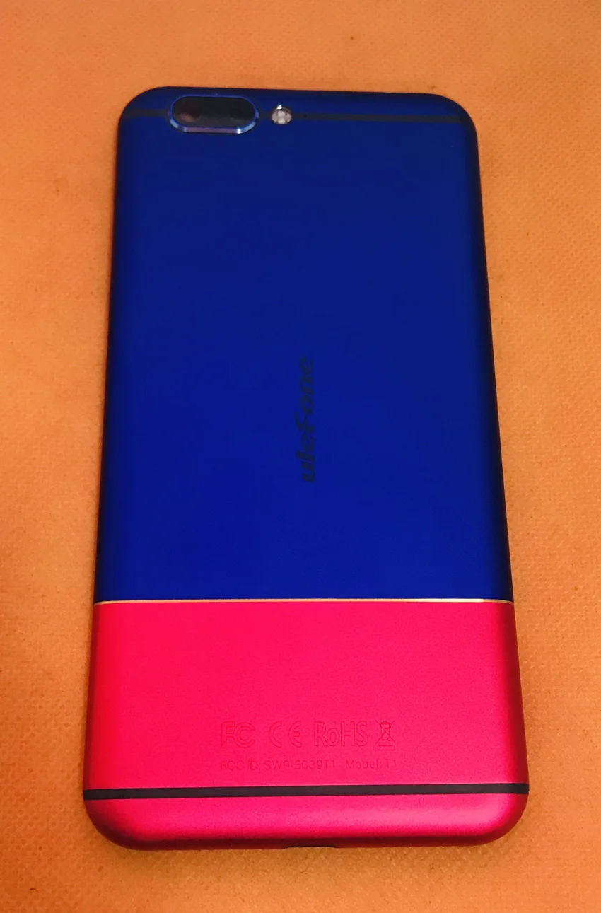 Оригинальный защитный чехол для аккумулятора + объектив камеры Ulefone T1 Helio P25 Octa Core 5