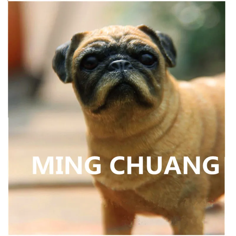 Милая статуя щенка маленький размер терьеры уход за Мопсом для собак бюст