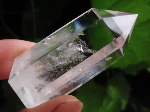 ddh001664 Super Clear Quartz Natural Crystal Rainbow Point Cluster Healing | Дом и сад