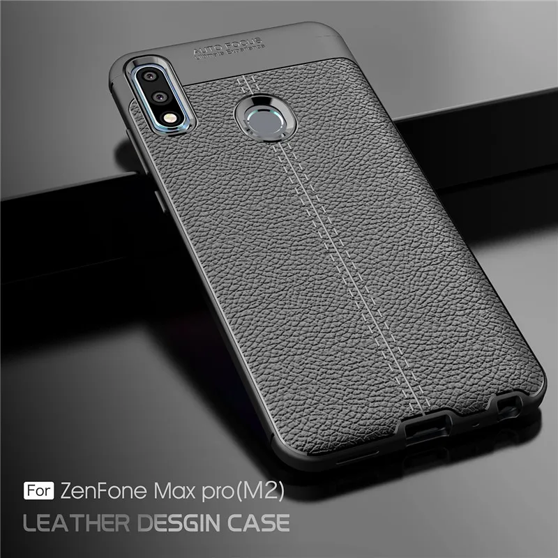 Asus Zenfone Max Pro (M2) ZB631KL Case Luxury Soft Silicone Rubber Phone For Back Cover Fundas |