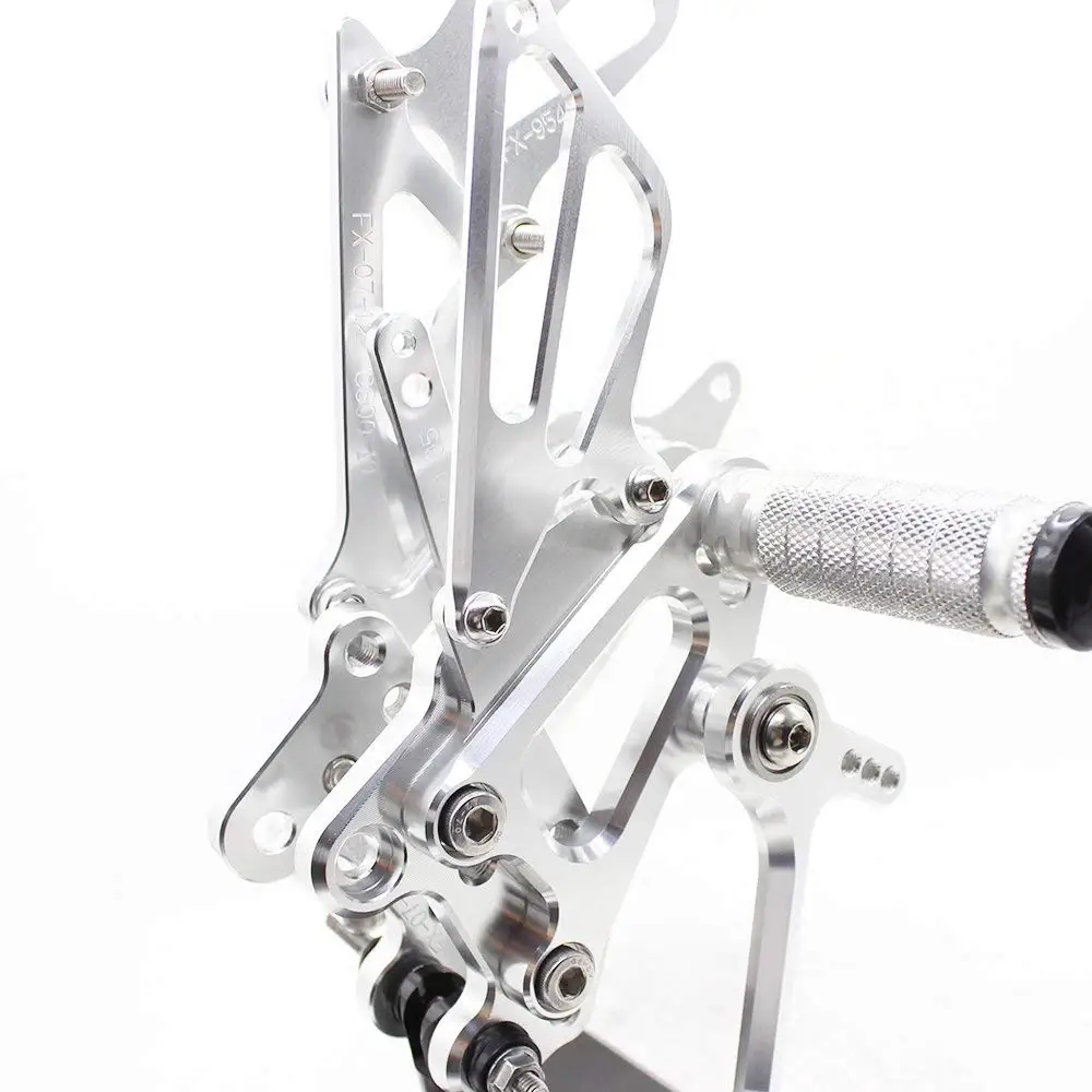 Для Honda CBR600RR мотоцикл подножки ЧПУ Регулируемая Rearset подставки для ног CBR 600RR CBR600 RR 2007 2008 подножки для езды на велосипеде