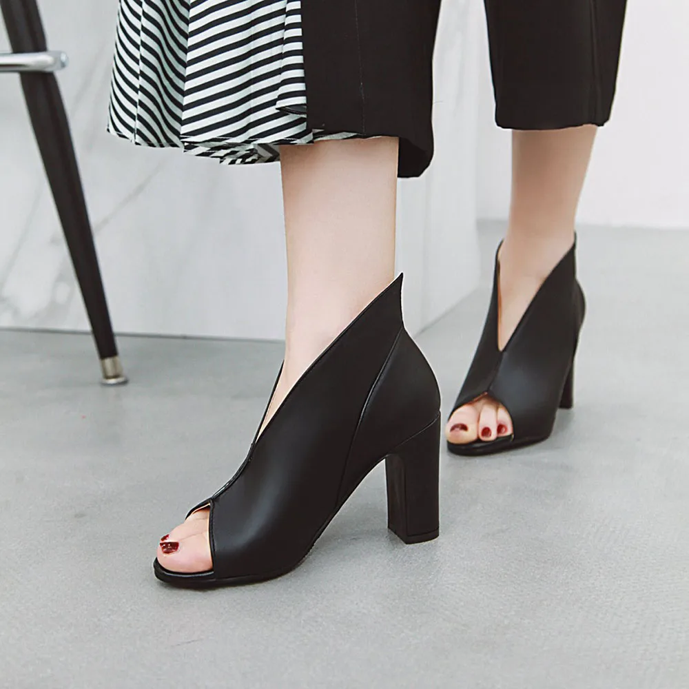 Женские туфли-лодочки на высоком каблуке весенне-летние туфли ручной работы