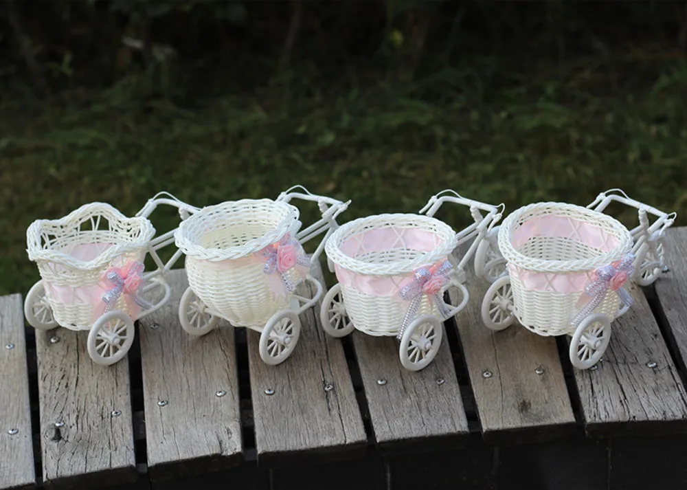 Большая искусственная ваза из ротанга праздничный декор милый дизайн популярные