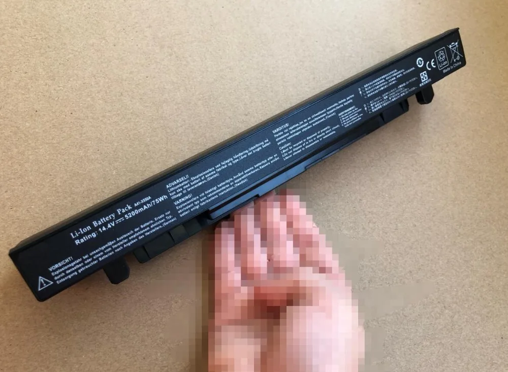 Аккумулятор для ноутбука ASUS A41-X550 A41-X550A A450 A550 F450 F550 F552 K550 P450 P550 R409 X450 X550 X550C X550A X550CA 5200