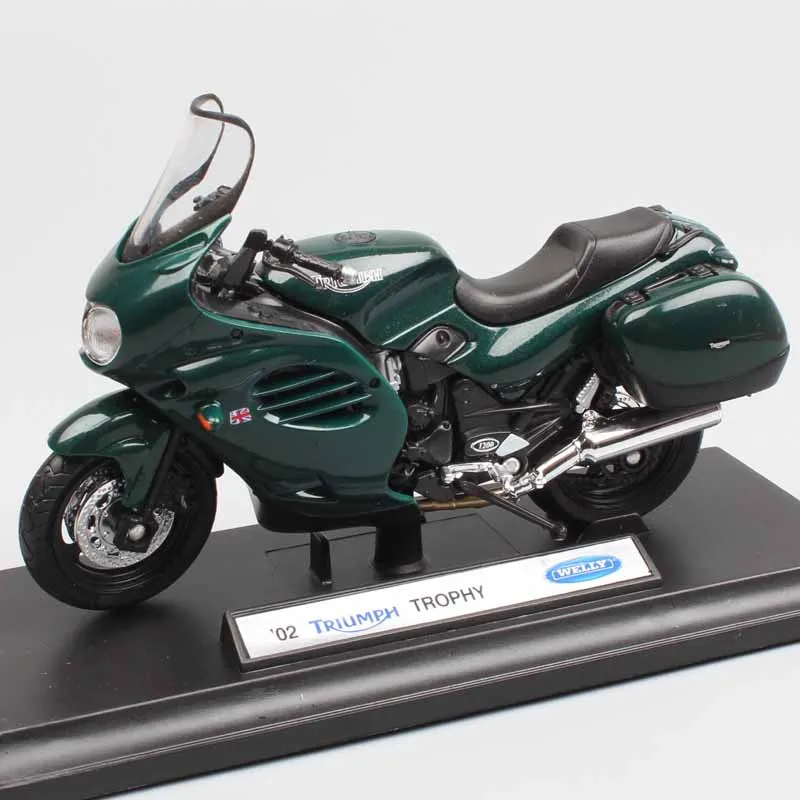 1:18 Масштаб 2002 Triumph Trophy touring мотоцикл Мотоциклы Металлические Миниатюрные модели Коллекция Подарки литые под давлением детские игрушки для мальчиков