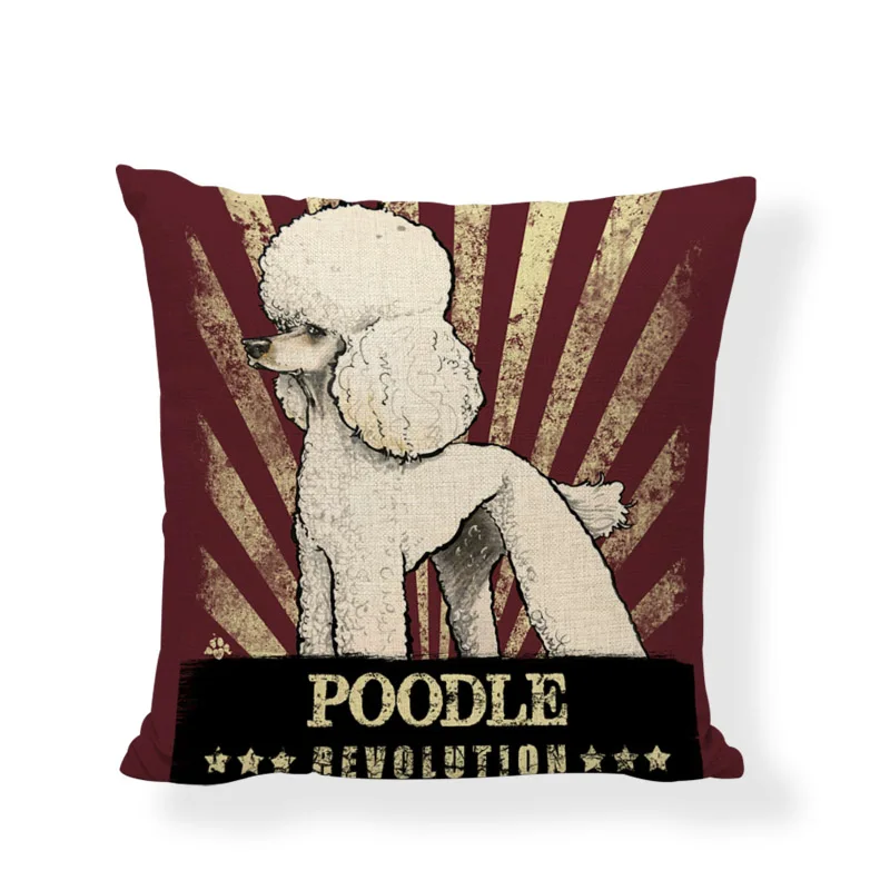 Наволочка для подушки с забавной милой собакой 45*45 см чехол в виде Сиба-ину