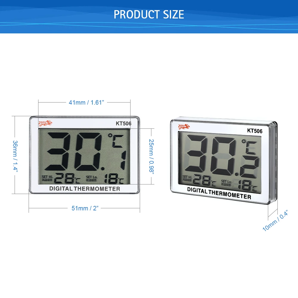 Мини lcd цифровой аквариумный термометр, измеритель температуры воды 0C-37C для аквариума