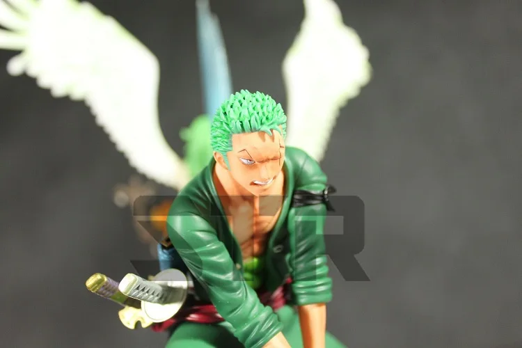 COMIC CLUB одна штука 35 см Roronoa Zoro VS Monet gk Смола игрушка фигурка для коллекции содержит светодио дный свет