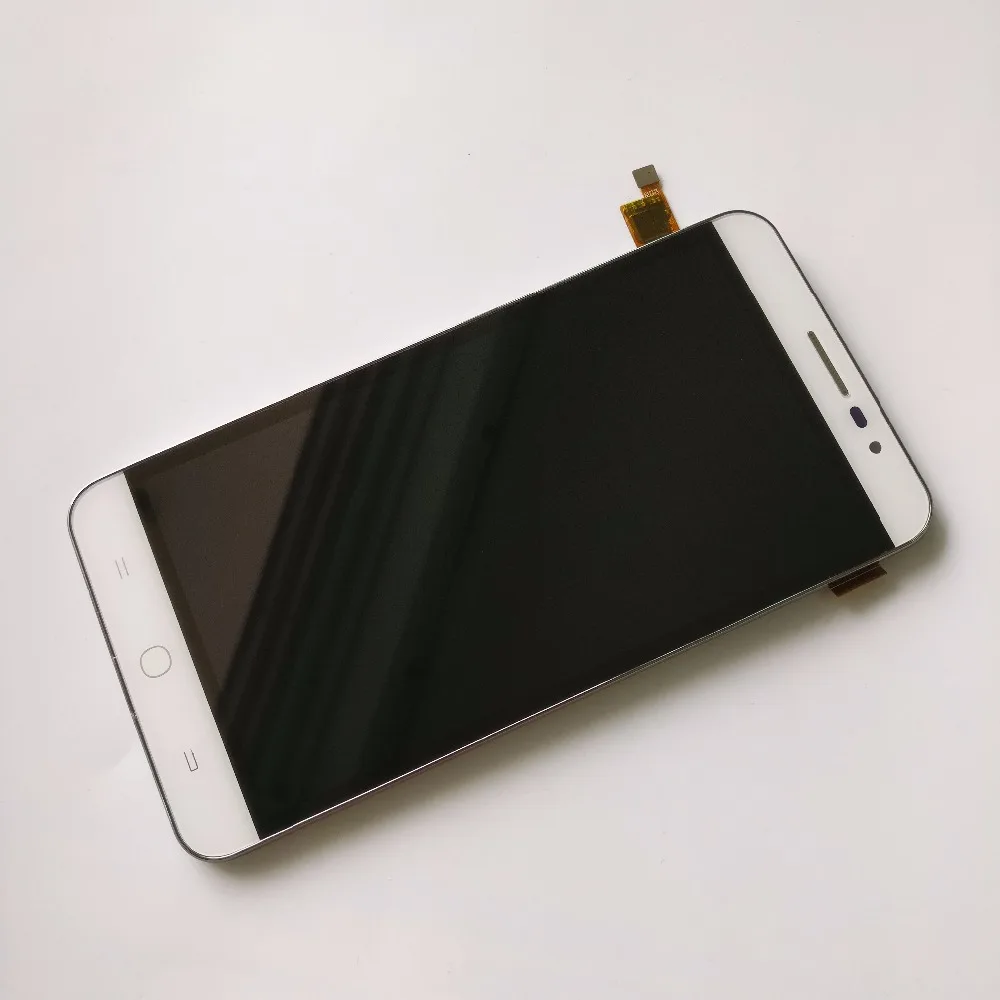 100% тестирование белый 5 inch Вертикальный чехол-книжка для Coolpad Модена E501 ЖК-дисплей
