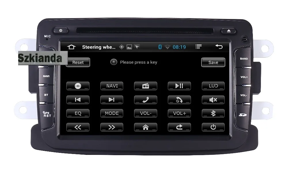 7 дюймов Android 8,0 автомобильный dvd-плеер для Dacia Sandero Duster Renault Captur Lada Xray 2 Logan 2 ram 3g wifi gps навигация радио