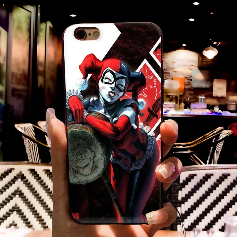 7 MaiYaca Харли Куинн самоубийцы Отряд Джокер Wink Coque чехол для телефона iphone 11 Pro 8 7 6 6S Plus X 5s SE XR - Цвет: 7