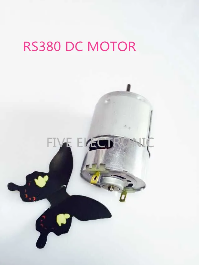 R380 Carbon-brush 380 12V DC мотор RS380 использовать для RC автомобиля/RC лодки/DIY модель |