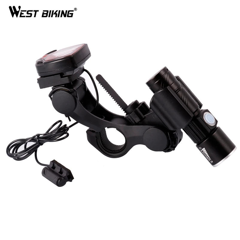 Удлинитель для ручки велосипеда WEST BIKING нейлоновый двойной держатель горных и