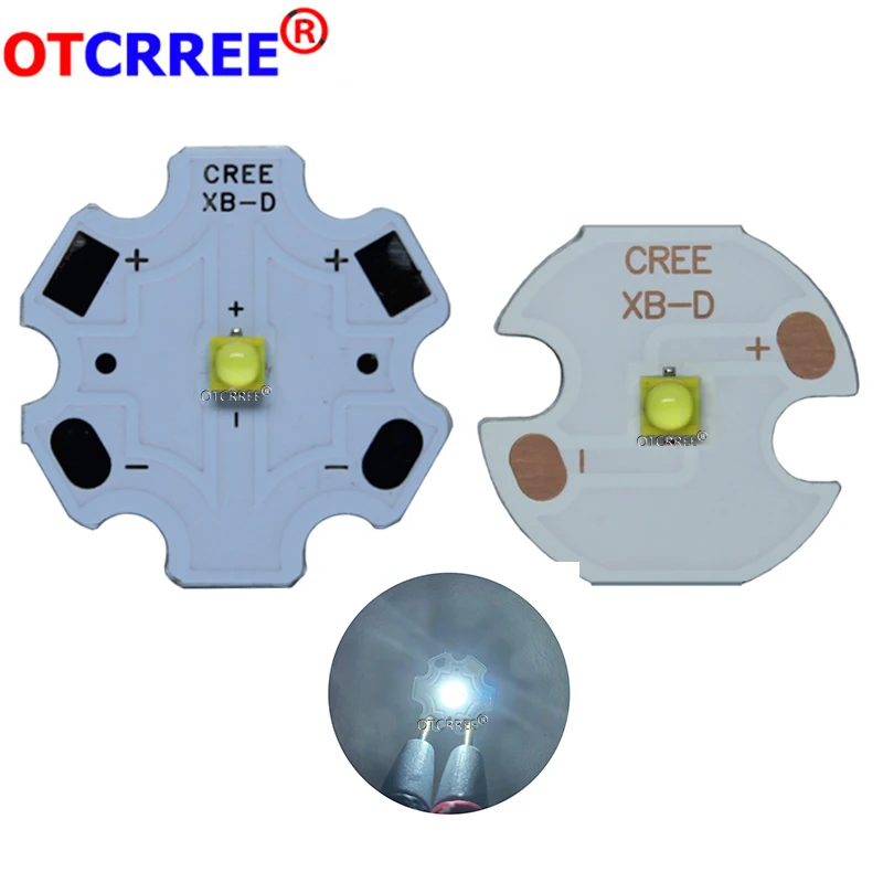 10pcs 3W Nation Star 2525 SMD High Power LED diode Chip light emitter Cool White Warm White instead of CREE 2525 XB-D XBD led