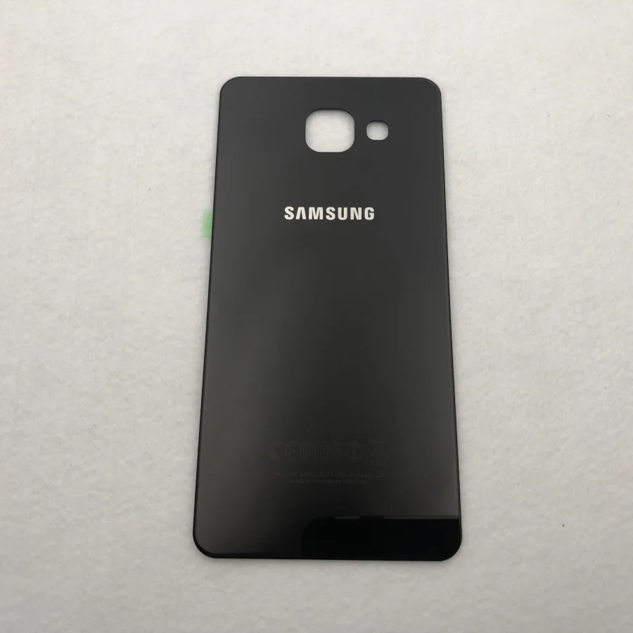 Оригинальный новый задний Чехол для Samsung Galaxy A7 2016 A710 A710F стеклянный корпус