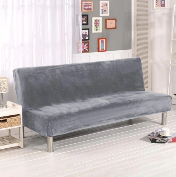High-quality elastic plush sofa cover full coverage thickened single seat double triple combination | Дом и сад