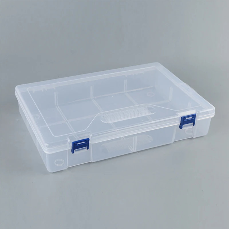 Прозрачная коробка для инструментов пластиковый контейнер пищевых продуктов