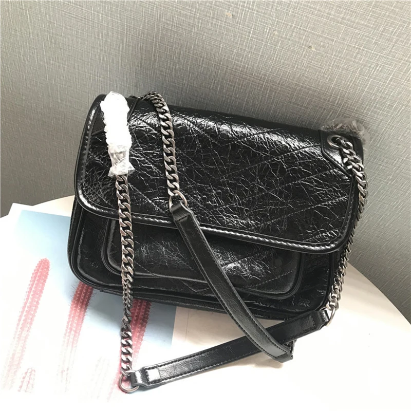 Niki кожаные сумки с цепочкой через плечо сумка для женщин модные bolsas новые