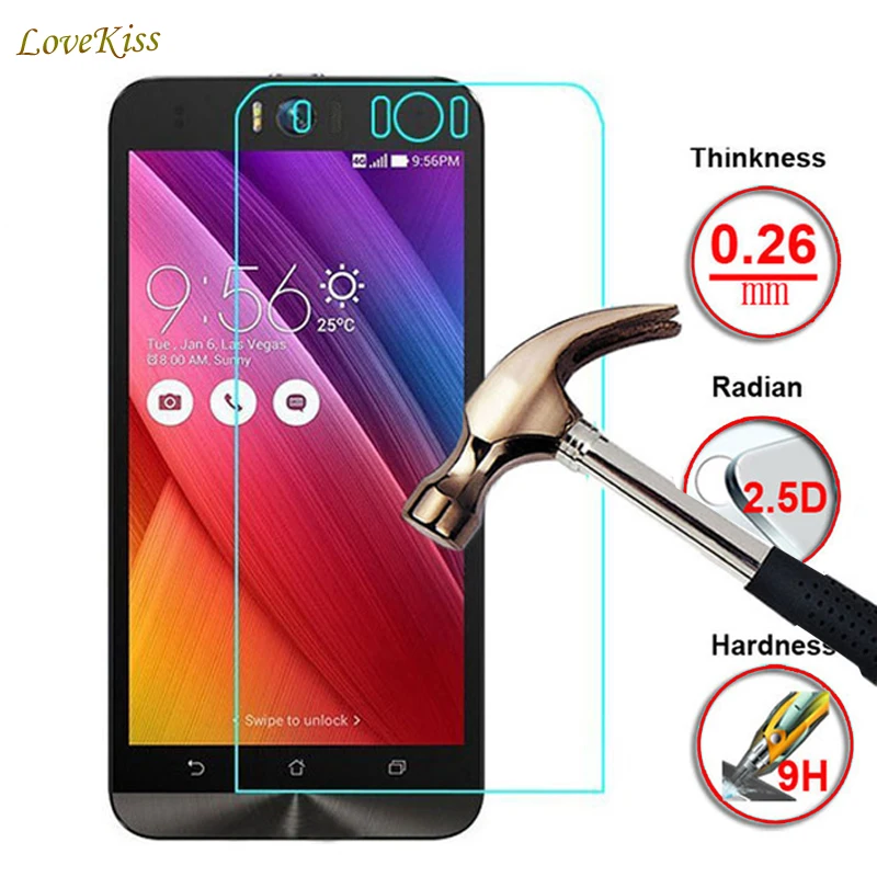 9H закаленное стекло Защитная пленка для ASUS Zenfone 3 Max ZC520TL ZE552KL 4 5 6 2 Laser ZE500KL ZE550KL C