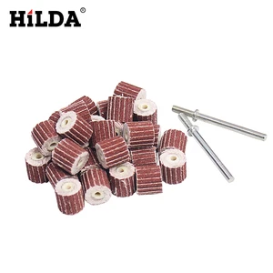 HILDA 30 шт.компл. шлифовальный лоскут диск шлифовальный лоскут колеса щетка песок вращающийся инструмент для деревообработки диск Dremel аксессуары