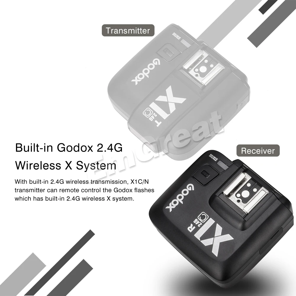 В наличии передатчик вспышки Godox XPro C с E TTL II 2 4G Беспроводная X СИСТЕМА HSS ЖК экран и