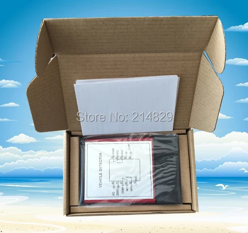 

230V loop detector single channel for access control system