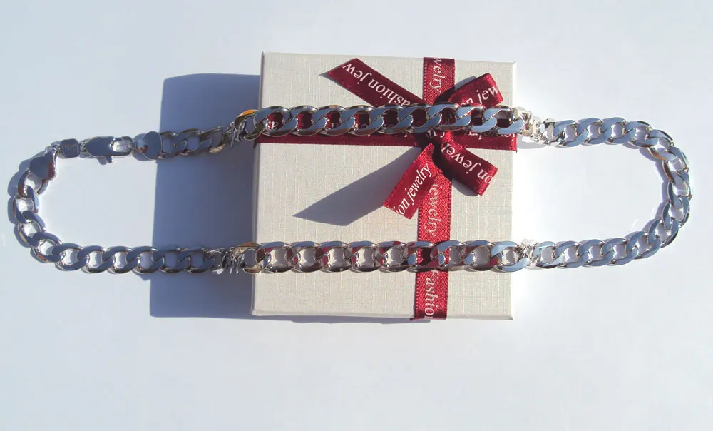 Цепочка мужская из белого золота 14 карат|valentine gift|necklace chainmens necklace chain |