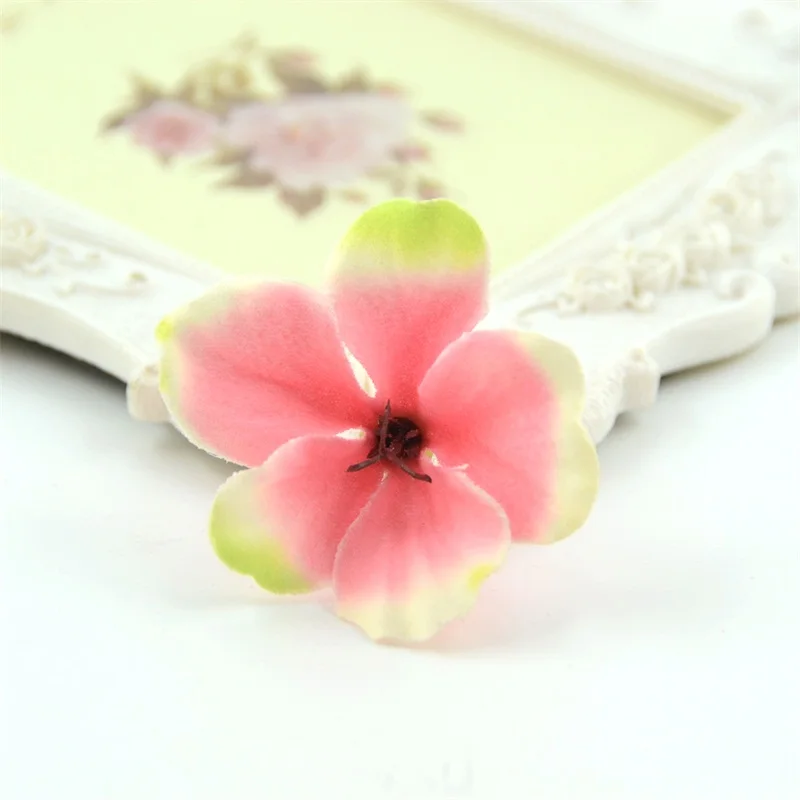 200 шт. декоративные шелковые цветы 5 см | Дом и сад