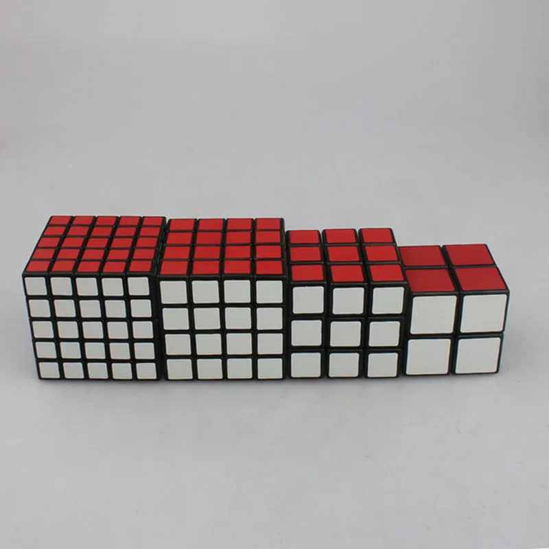 Профессиональный скоростной куб, набор, кубик, игрушка 2*2*2 3*3*3 4*4*4 5*5*5, твист, головоломка, кубик, Классическая Игрушка, Cubo Magico